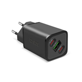 SBS GaN Charger with Power Delivery, 140 W, juodas - Adapteris Prekė - TETRGANUSB2CPD140W