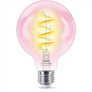 Philips WiZ LED Smart Bulb, 40 Вт, E27, RGB - Умная лампа Товар - 929003267221