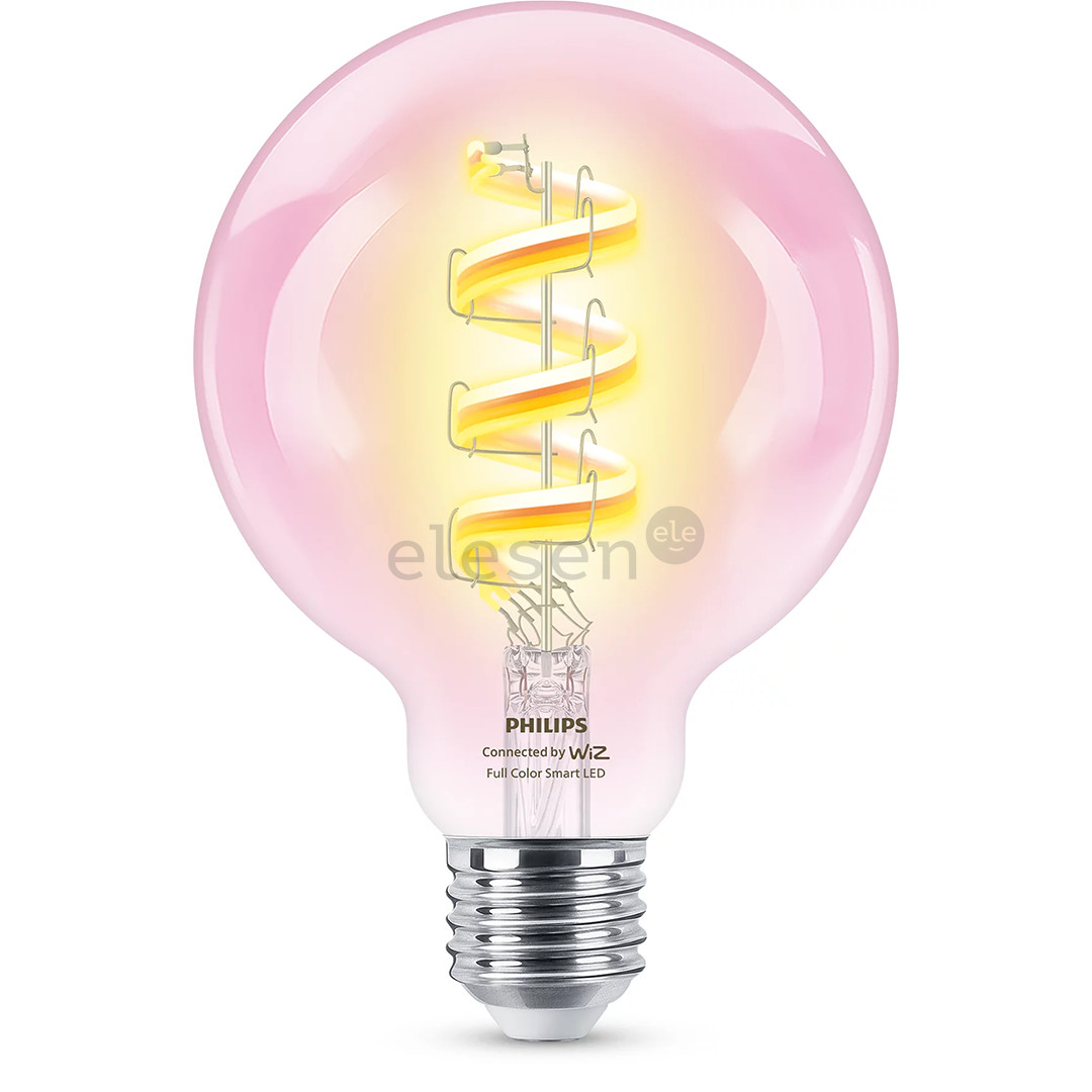 Philips WiZ LED Smart Bulb, 40 Вт, E27, RGB - Умная лампа Товар - 929003267221