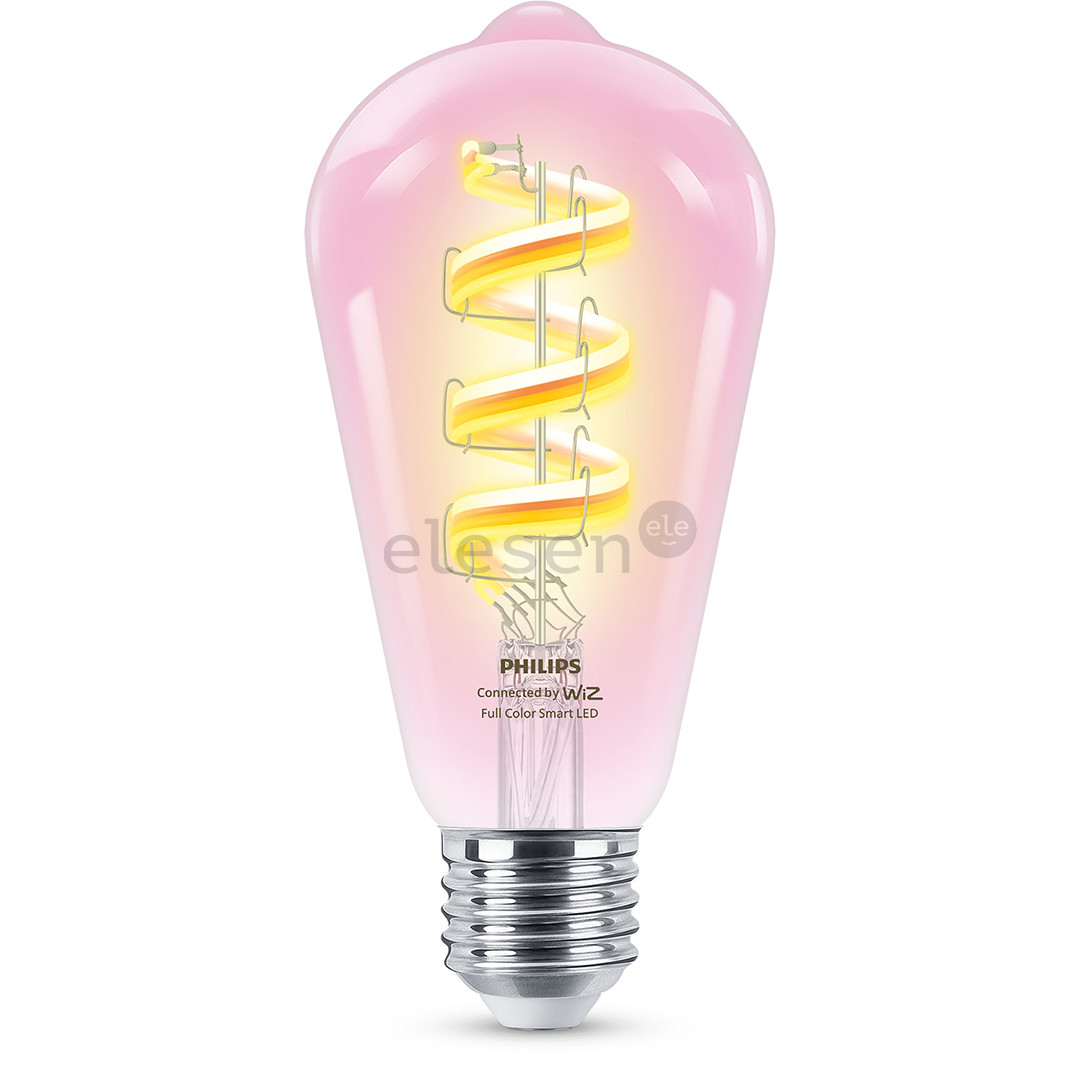 Philips WiZ LED Smart Bulb, 40 W, E27, RGB - Smart light Item - 929003267321