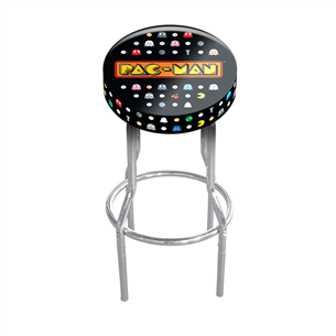 Kedė Arcade1Up Bandai Legacy Adjustable Stool, black Prekė - PAC-S-01317 PAC-S-01317