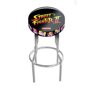Arcade1Up Capcom Legacy Adjustable Stool, black - Chair Item - STF-S-01319 STF-S-01319