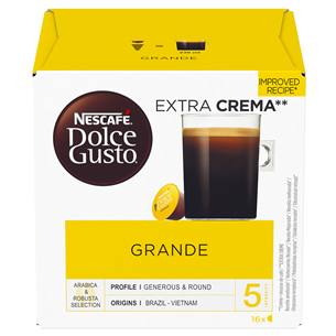 Kavos kapsulės NesCafe Dolce Gusto Grande, 16 vnt. Prekė - 8445290446244 8445290446244