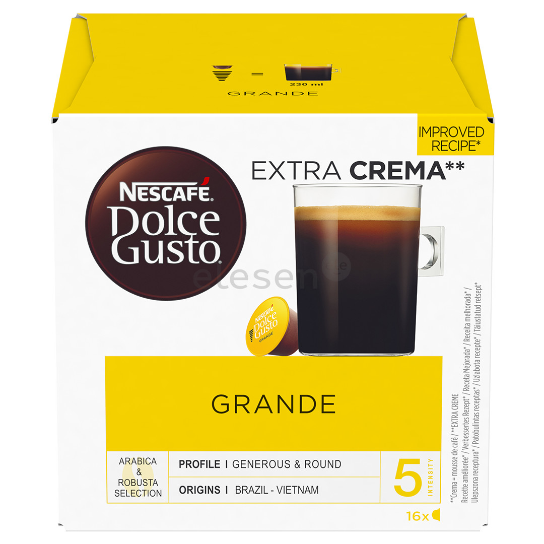 NesCafe Dolce Gusto Grande, 16 pcs - Coffee capsules Item - 8445290446244