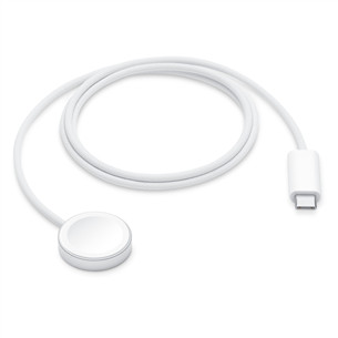 Įkroviklis Apple Watch Magnetic Fast Charger, USB-C, 1 m, white Prekė - MT0H3ZM/A MT0H3ZM/A