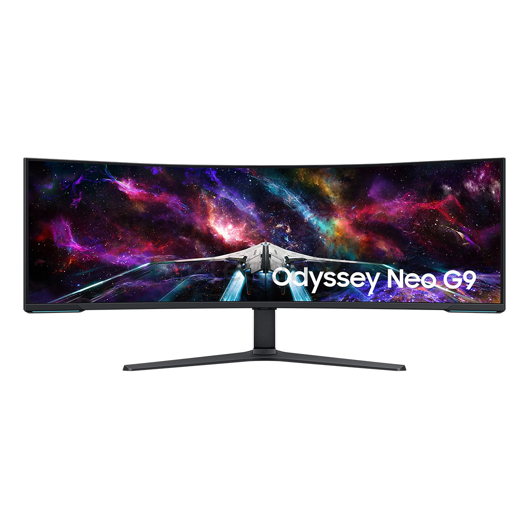 Samsung Odyssey Neo G9, 57", 240 Гц, Quantum Mini-LED, Ultra HD, изогнутый, белый - Монитор Товар - LS57CG952NUXEN