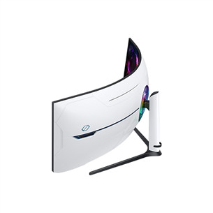 Samsung Odyssey Neo G9, 57", 240 Гц, Quantum Mini-LED, Ultra HD, изогнутый, белый - Монитор Товар - LS57CG952NUXEN