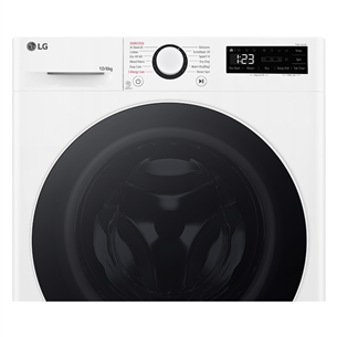 Skalbimo mašina džiovyklė LG, 10 kg / 6 kg, 55 cm, 1400 rpm Prekė - F4DR510S0W.ABWQPMR