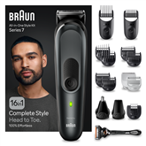 Barzdaskutė Braun Series 7, 16-in-1, black Prekė - MGK7470