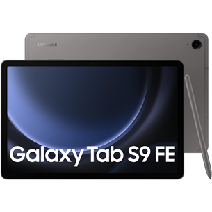 Planšetinis kompiuteris Samsung Galaxy Tab S9 FE, WiFi + 5G, 6 GB, 128 GB, gray Prekė - SM-X516BZAAEUE SM-X516BZAAEUE