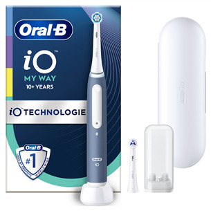 Braun Oral-B iO My Way, mėlynas - Elektrinis dantų šepetėlis IOMYWAY