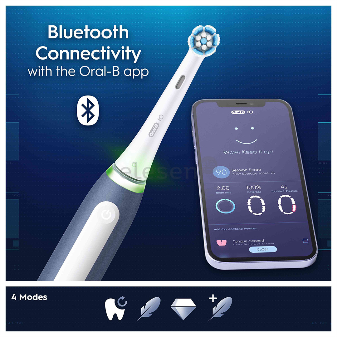 Braun Oral-B iO My Way, синий - Электрическая зубная щетка