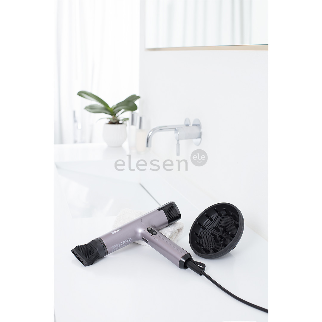 Beurer HC 100 Excellence, 1700 W, violetinis - Plaukų džiovintuvas