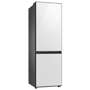 Samsung BeSpoke, NoFrost, 186 cm, 344 L, baltas - Šaldytuvas