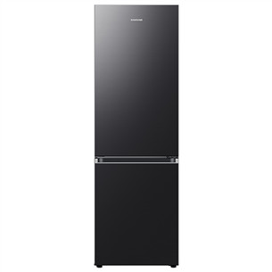Samsung BeSpoke, NoFrost, 186 cm, 344 L, juodas - Šaldytuvas RB34C7B5EB1/EF