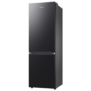 Samsung BeSpoke, NoFrost, 186 cm, 344 L, juodas - Šaldytuvas