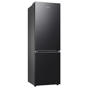 Samsung BeSpoke, NoFrost, 186 cm, 344 L, juodas - Šaldytuvas