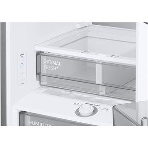 Samsung BeSpoke, NoFrost, 186 cm, 344 L, juodas - Šaldytuvas