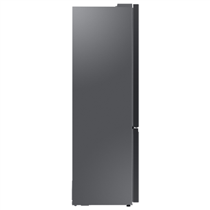 Samsung BeSpoke, 203 cm, 390 L, matinis juodas - Šaldytuvas