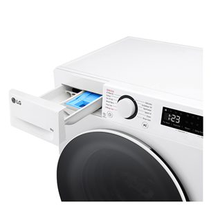 LG, 8 kg, gylis 47,5 cm, 1200 rpm - Skalbimo mašina Prekė - F2WR508S0W.ABWQPMR