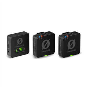 Mikrofonas RODE Wireless PRO, 3.5 mm, USB-C, black Prekė - WIPRO WIPRO
