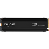 Crucial T700, 4 TB, PCIe Gen 5 M.2, heatsink, black - SSD