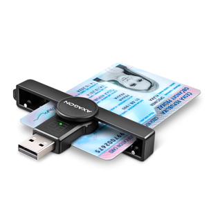 AXAGON CRE-SMP1A, USB-A, черный - Считыватель ID-карты Товар - CRE-SMPA CRE-SMPA