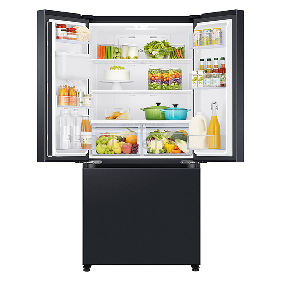 Samsung, French Door, NoFrost, 495 L, 178 cm, juodas - Šaldytuvas