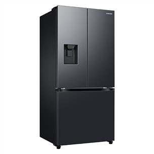 Samsung, French Door, NoFrost, 495 L, 178 cm, juodas - Šaldytuvas