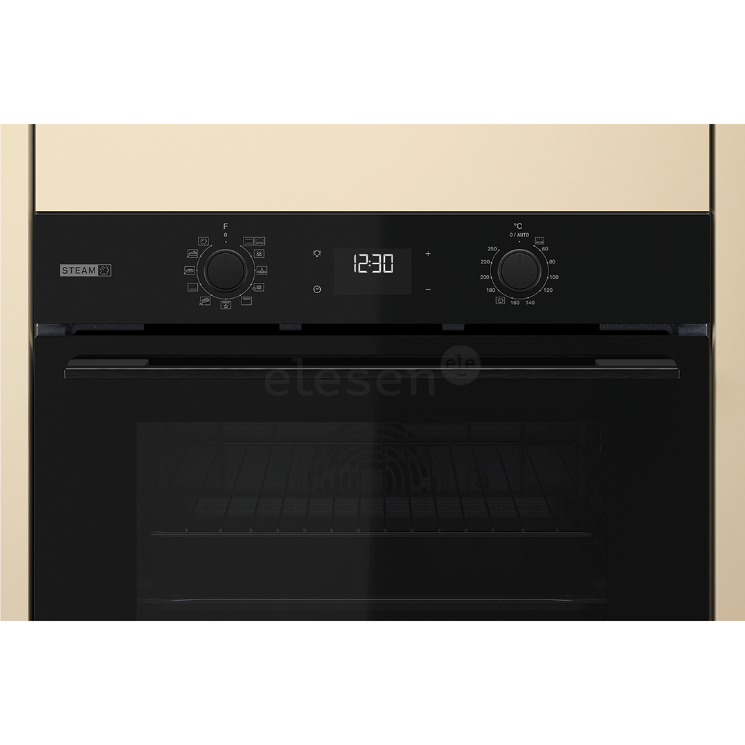 Whirlpool, 71 L, katalizinis valymas, juodas - Įmontuojama orkaitė - OMSK58CU1SB