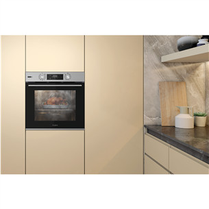 Whirlpool, 71 L, hidrolizė, nerūdijantis plienas - Orkaitė