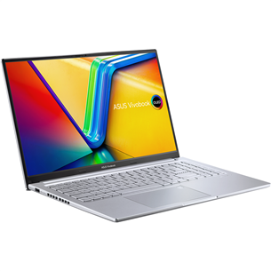 ASUS Vivobook 15 OLED, 2.8K, Ryzen 7, 16 GB, 512 GB, ENG, silver - Nešiojamas kompiuteris Prekė - M1505YA-MA086W