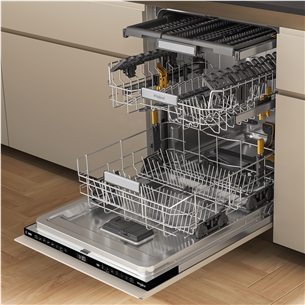 Whirlpool, 15 indų komplektų talpa, plotis 60 cm - Įmontuojama indaplovė Prekė - W7IHF60TUS
