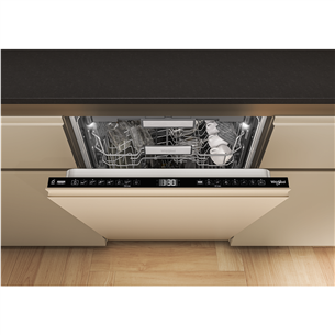 Whirlpool, 15 indų komplektų talpa, plotis 60 cm - Įmontuojama indaplovė Prekė - W7IHF60TUS