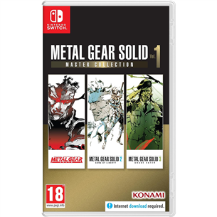 Metal Gear Solid Master Collection Vol. 1, Nintendo Switch - Žaidimas Prekė - 4012927086018 4012927086018
