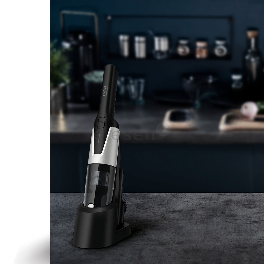 Tefal X-Touch, 80000 об/мин, серый/черный - Ручной пылесос Товар - TX9736WO