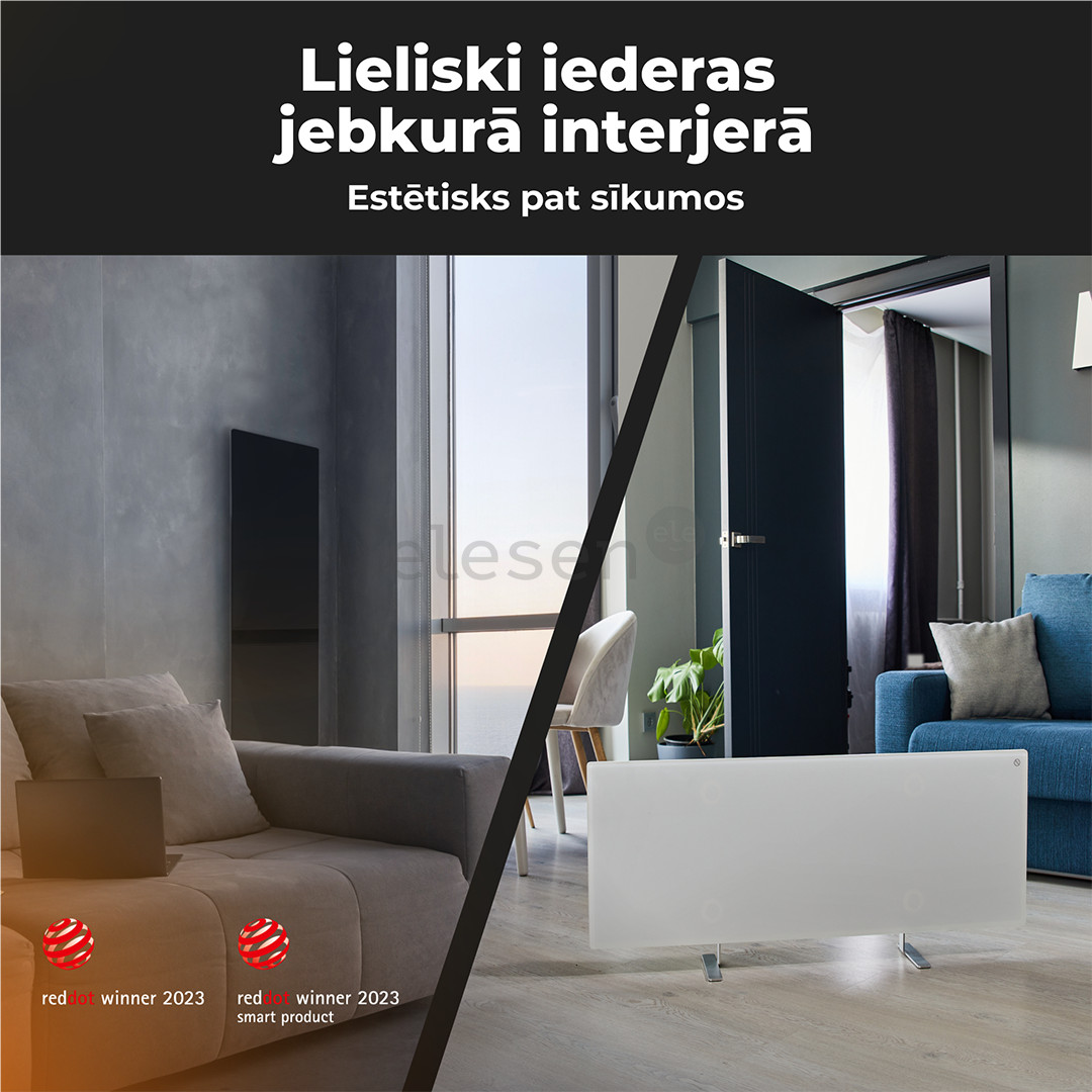 Aeno, 700+ W, juodas - Šildytuvas