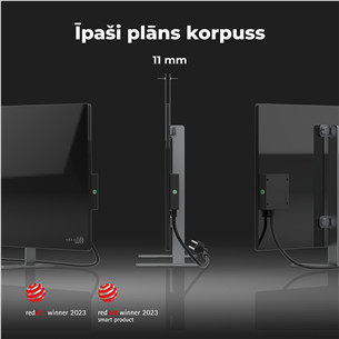 Aeno, 700+ W, juodas - Šildytuvas