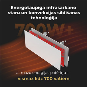 Aeno, 700+ W, baltas - Šildytuvas