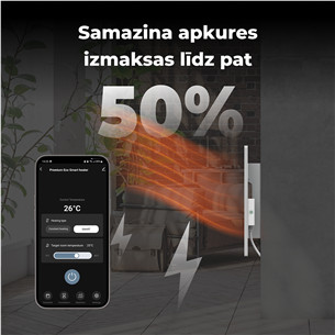 Aeno, 700+ W, baltas - Šildytuvas