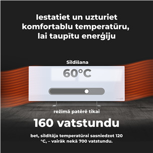 Aeno, 700+ W, baltas - Šildytuvas