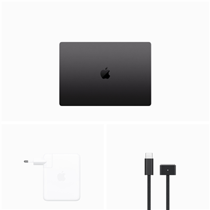 Apple MacBook Pro 16 (2023), M3 Max 16C/40C, 48 ГБ, 1 ТБ, ENG, черный - Ноутбук Товар - MUW63ZE/A