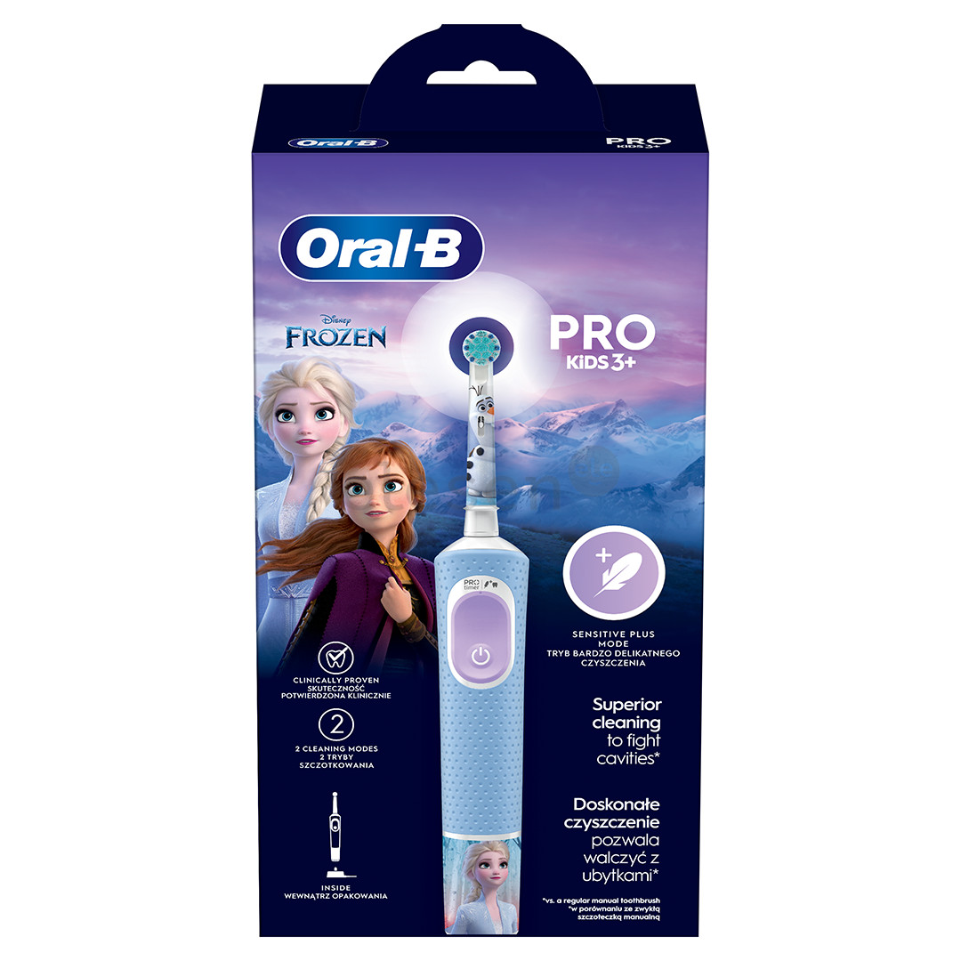 Braun Oral-B Vitality PRO Kids, Frozen - Electric toothbrush