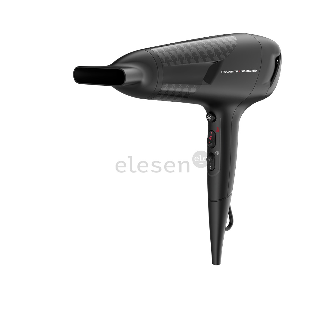 Rowenta x KARL LAGERFELD Studio Dry, 2100 W, black - Hair Dryer