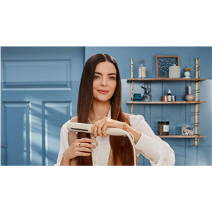 Philips 8000 Series SenseIQ, beige - Hair straightener