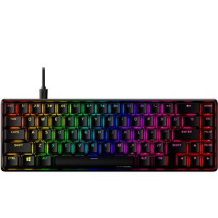 HyperX Alloy Origins 65, HyperX Red, Linear, SWE, black - Mechaninė klaviatūra Prekė - 4P5D6AN#UUW 4P5D6AN#UUW