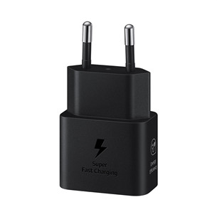 Samsung, USB-C, 25 W, juodas - Maitinimo adapteris