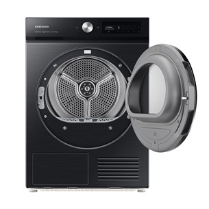 Samsung BeSpoke AI, 9 kg, depth 60 cm, black - Clothes Dryer