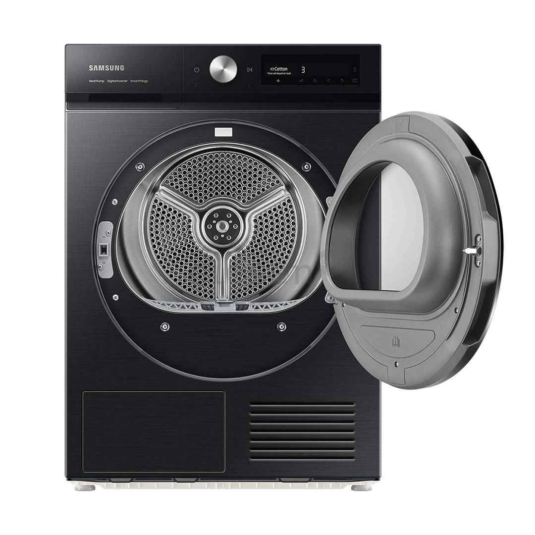 Samsung BeSpoke AI, 9 kg, depth 60 cm, black - Clothes Dryer