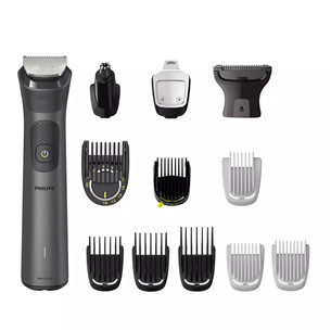 Philips All-in-One Trimmer Series 7000, pilkas - Kūno ir barzdos skustuvas